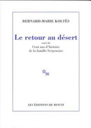 le retour au désert