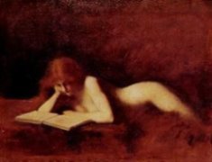 La liseuse de Jean-Jacques Henner