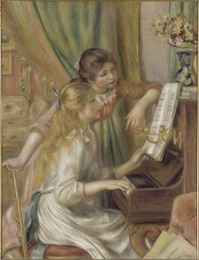 Jeunes filles au piano, Renoir