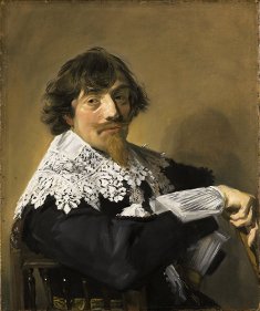 Frans Hals, portrait d'homme, exposition à la Pinacothèque de Paris