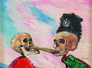 James Ensor, exposition à Orsay, 2009-2010