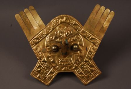 L'or des Incas à la Pinacotheque de Paris, Ornement frontal