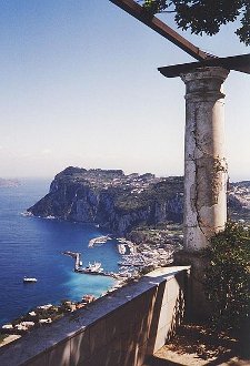 Vue depuis la Villa San Michele, Anacapri, Capri