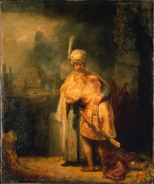 David et J, Rembrandt Pinacotheque de Paris