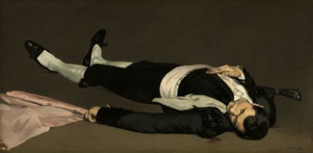 Exposition Manet à Orsay, homme mort