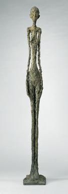 Grande Femme debout, Giacometti et les Etrusques à la Pinacothèque de Paris