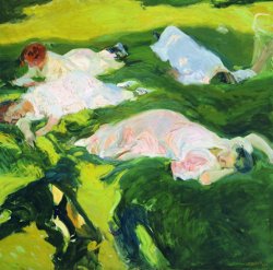 Sorolla, La sieste, Espagne entre deux siècles, Orangerie