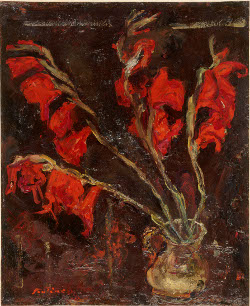 Soutine à l'Orangerie, Les glaieuls