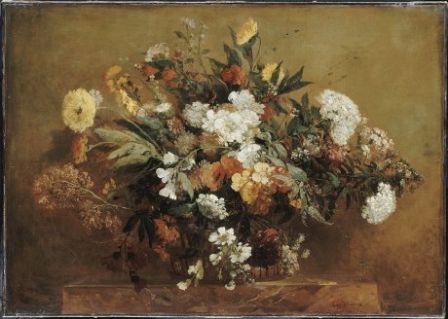 Des fleurs en Hiver, musée Eugène Delacroix