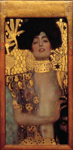 Gustav Klimt Judith 1901 Huile sur toile 84 x 42 cm  © Belvédère, Vienne