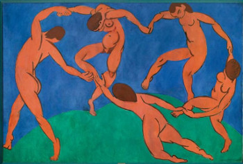 Henri Matisse (1869–1954), La Danse, 1909–1910, Huile sur toile, 260 × 391 cm, Saint-Pétersbourg, musée de l’Ermitage © Succession H. Matisse Photo : © The State Hermitage Museum, Saint Petersburg, 2015/ Vladimir Terebenin, 2014