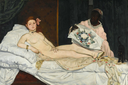 Olympia (1863) d'Édouard Manet (1832-1883) © Dist. RMN-Grand Palais / Patrice Schmidt - Paris, musée d’Orsay