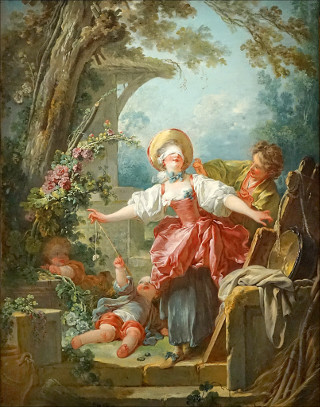 Jean-Honoré Fragonard (1732-1806), Le Colin-Maillard, vers 1754-1756, Huile sur toile - 117 x 91 cm,, Toledo, Toledo Museum of Art, don Edward Drummond Libbey