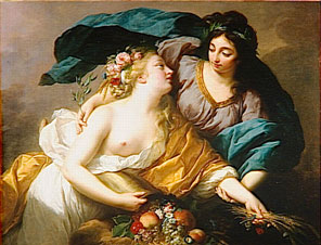 Elisabeth Vigée Le Brun, La Paix ramenant l'Abondance