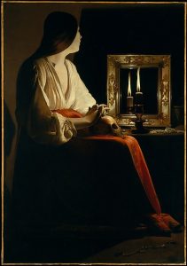 The Penitent Magdalen, Georges de La Tour (vers 1640)