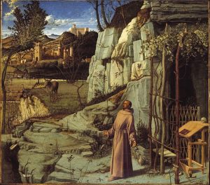 Giovanni Bellini, L'extase de Saint François, vers 1480